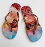 Japonki Klapki 39/40 Havaianas Wzory Damskie