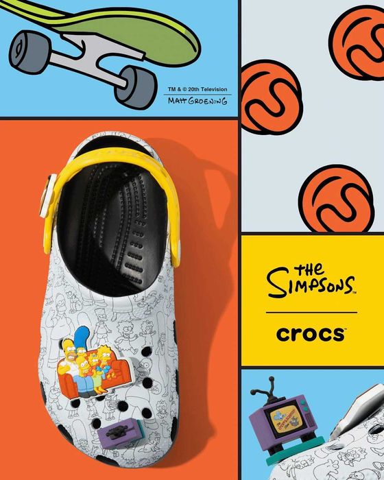 Клоги CROCS x THE SIMPSONS Classic Clog !