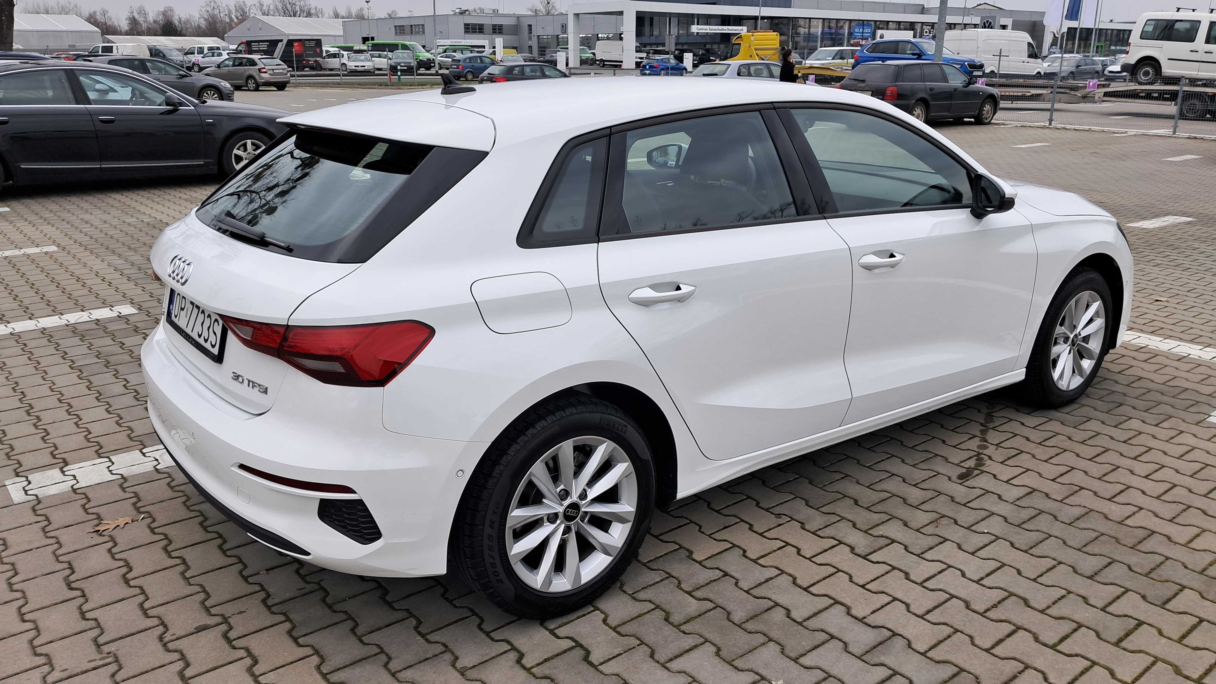 Audi A3 Sportback TFSI 81 kW (110 KM). Gwarancja do 04.2027