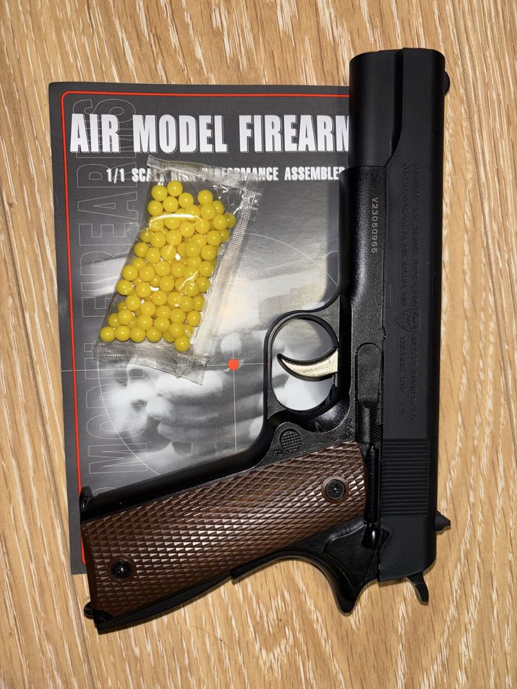 Pistola Airsoft HFC HA‑135 Semi-Auto (1911, Dual System, 6mm BB)