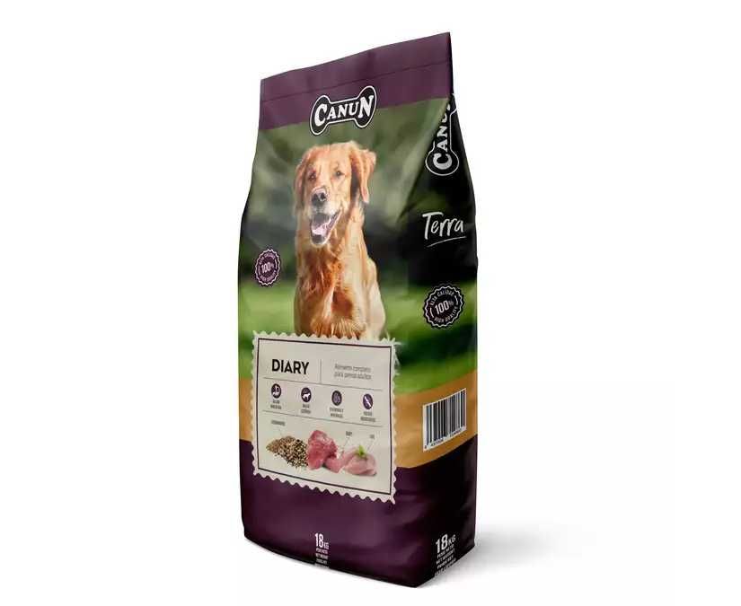 Canun Terra Diary 18 kg dla psów dojrzałych i z nadwagą