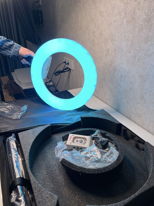 Кільцева лампа. Професійне світло