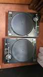 Dwa gramofony Reloop rp8000 mk1 str8 proste ramię gramofon dj midi