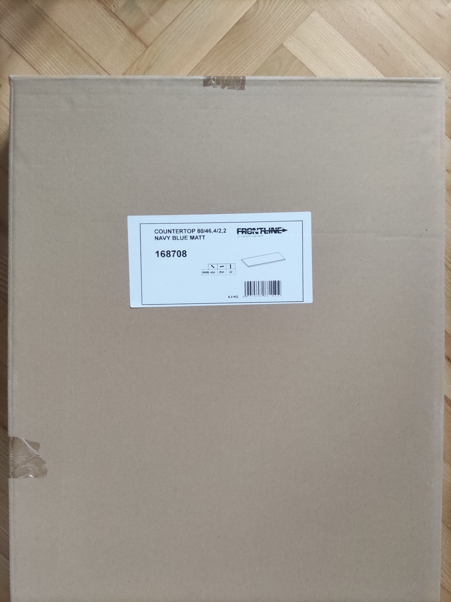 ELITA Blat do szafki łazienkowej nowy 80x46 navy blue 168708 Imandra