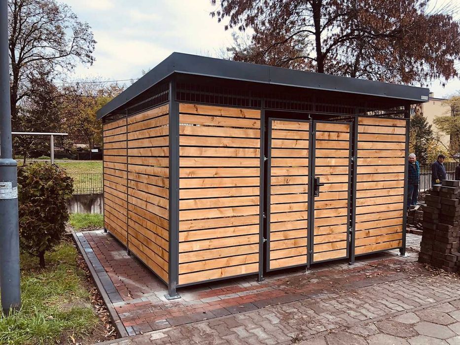 Wiata Śmietnikowa 3X2 . MONTAŻ GRATIS