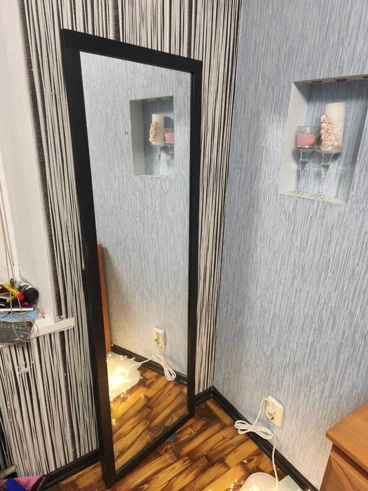 Зеркало напольное дзеркало підлогове на ніжці в раме на пол 162*52