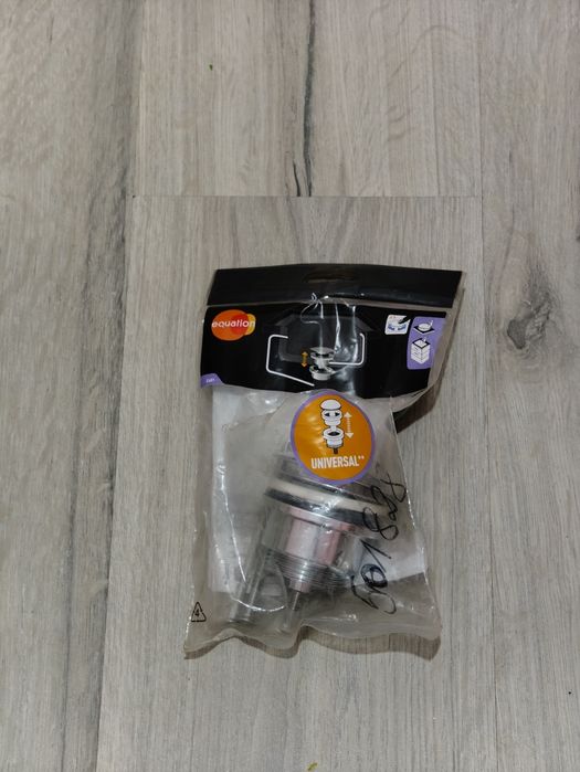 Korek spustowy klik-klak do umywalki, uniwersalny