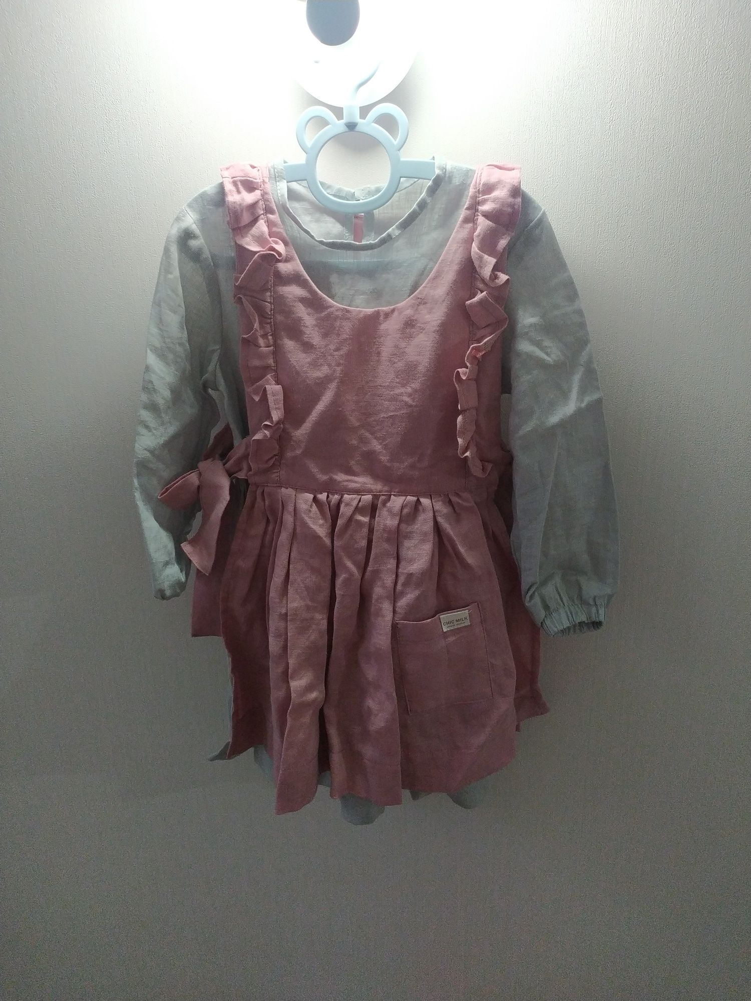 Сукня льон 98-104