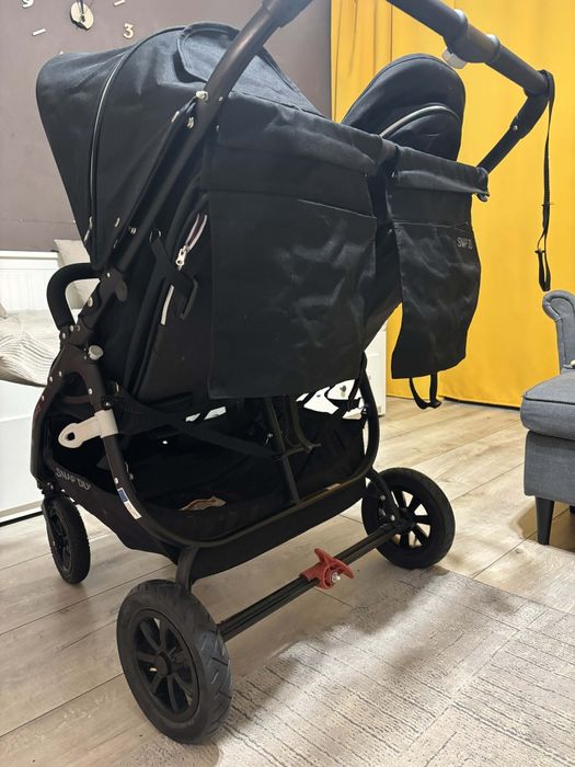 Wózek podwójny dla bliźniaków VALCOBABY SNAP DUO wygodny i praktyczny!