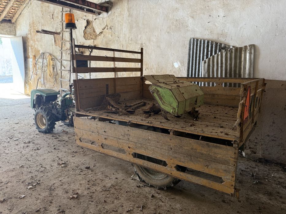 Motocultivador Ferrari 16cv + Reboque JAC + Fresa + Alfaias