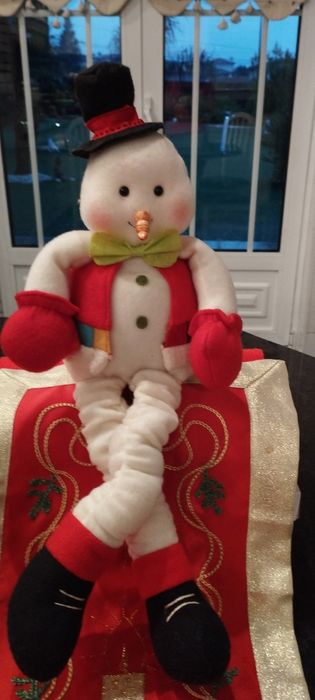 Boneco  natalício de neve