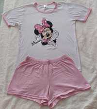 Pijama branco e rosa da Minnie