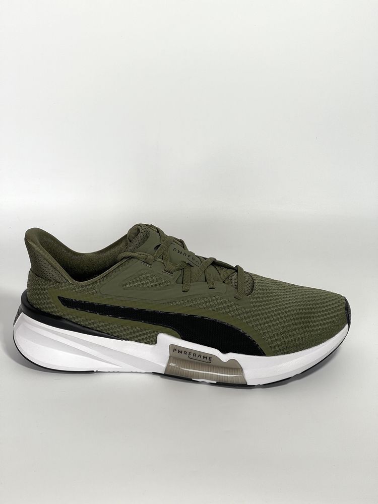 Оригінал Кросівки Puma Herren Pwrframe 376049-07 кроси хакі бігові 46