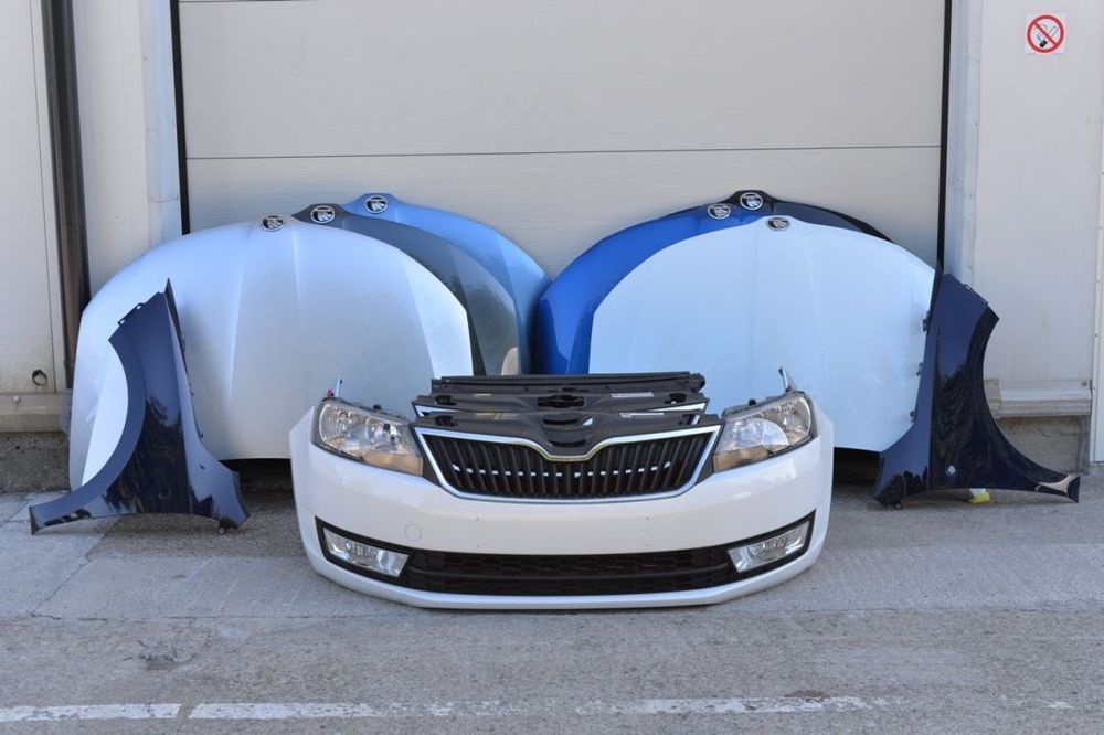 MASKA ZDERZAK BŁOTNIK LAMPA BELKA PAS SKODA RAPID