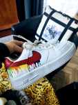 Nike air force 1 buty skórzane 39