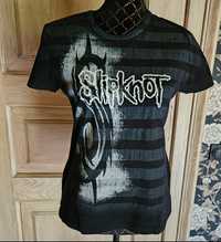 Koszulka Slipknot, t-shirt w paski, rozmiar L, metal, rock, merch