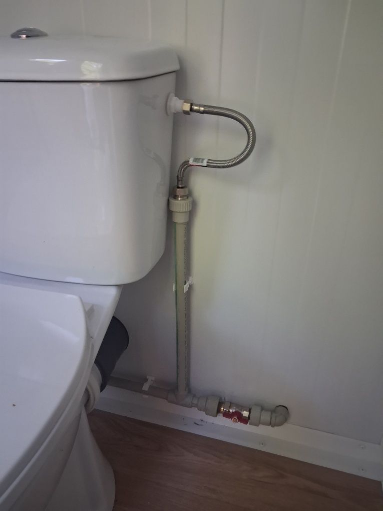 Kontener sanitarny WC/biurowy/stróżówka