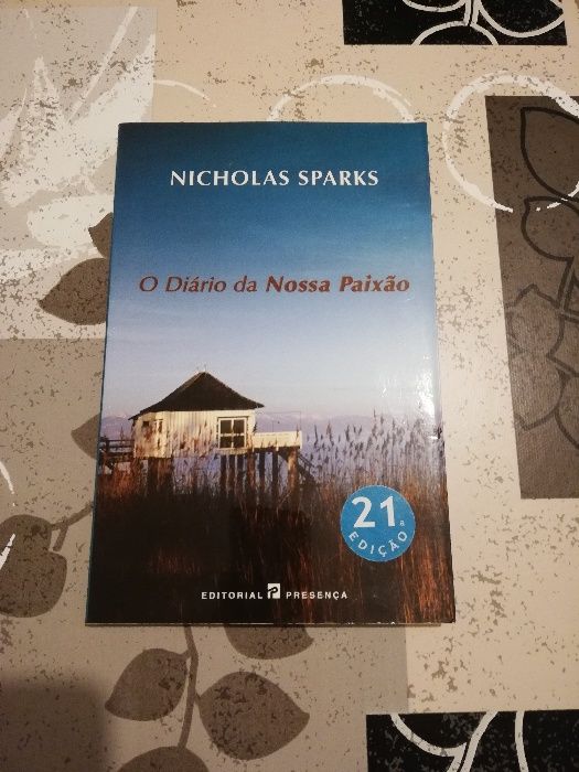 Livro "O Diário da Nossa Paixão" de Nicholas Sparks