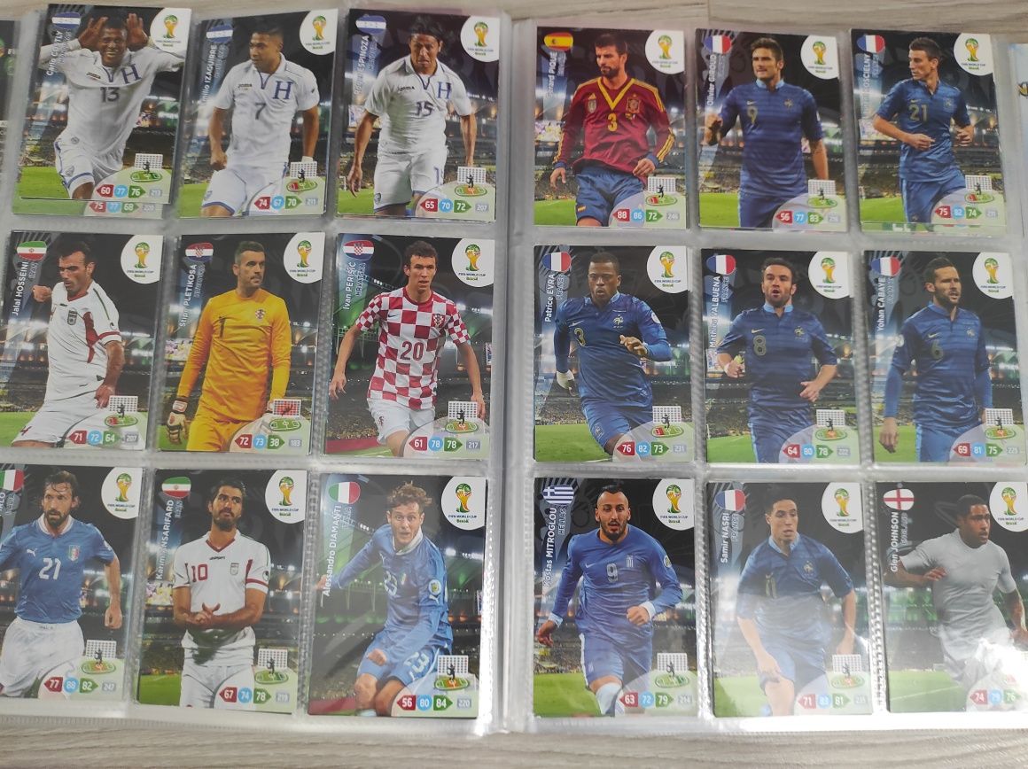 Album Mundial Brazil 2014 panini karty piłkarskie