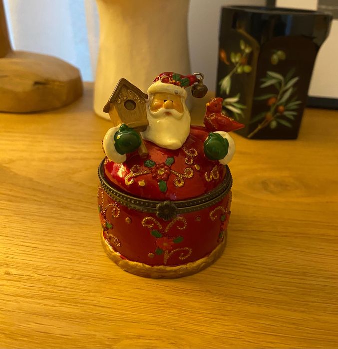 Mikołaj szkatułka puzderko figurka Zara Home jak Villeroy&boch