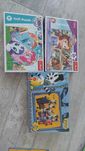 Puzzle 3 komplety kucyki pony, księżniczka Zosia, zebry