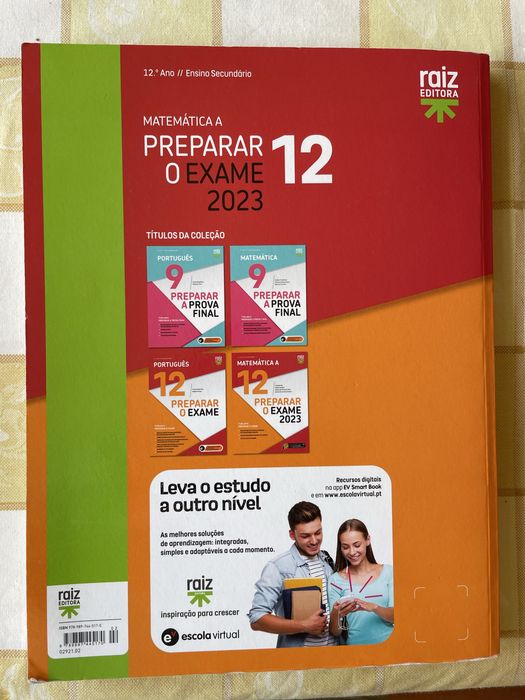 Matematica A 12 ano Preparar o exame 2023