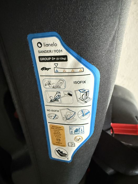 Fotelik isofix dzieciecy
