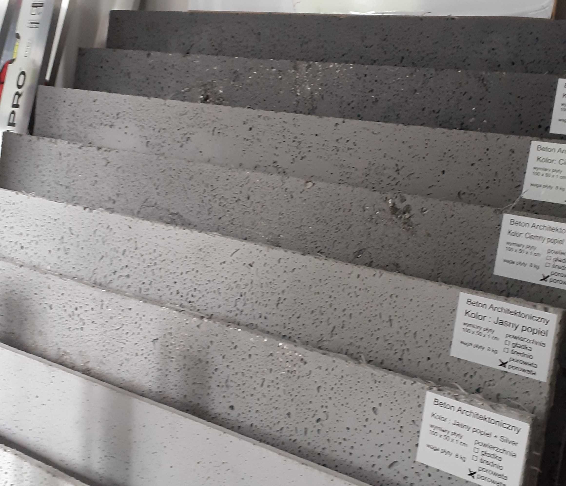 Beton architektoniczny płyty betonowe płytki elewacyjne elewacje beton