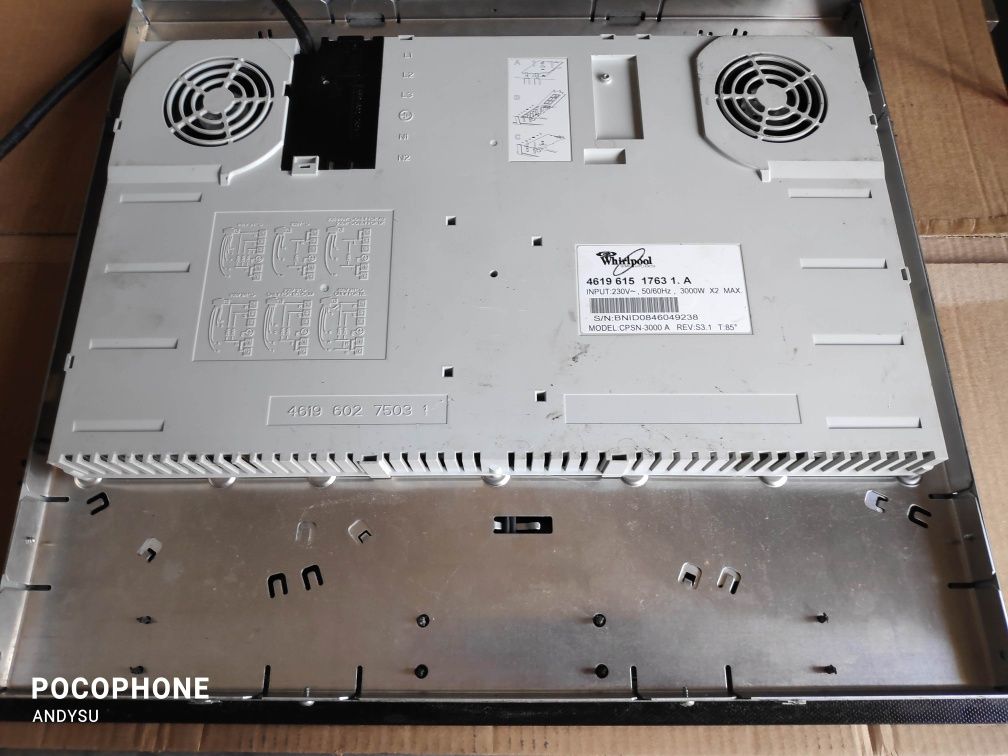 Płyta indukcyjna Whirlpool ACM 702/NE