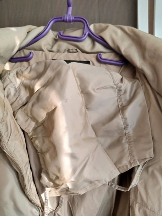 Продам пуховик женский Zara р.м