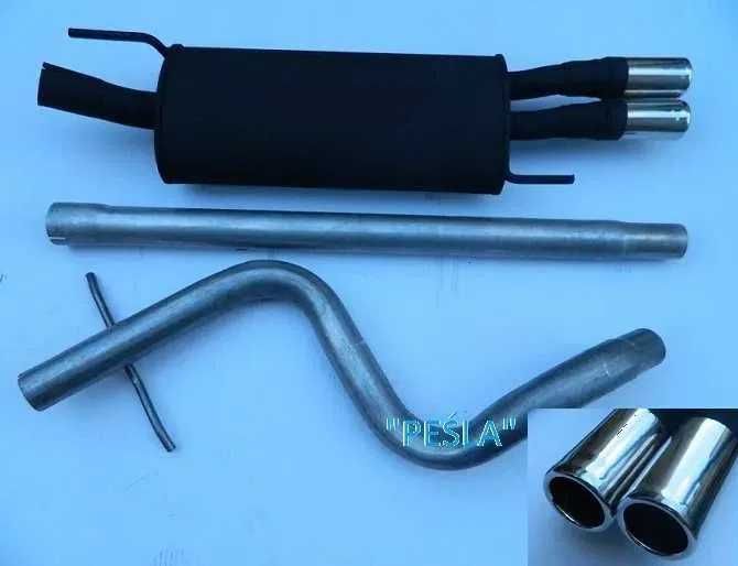 Tłumik końcowy rura środkowa Vw GOLF 3 III