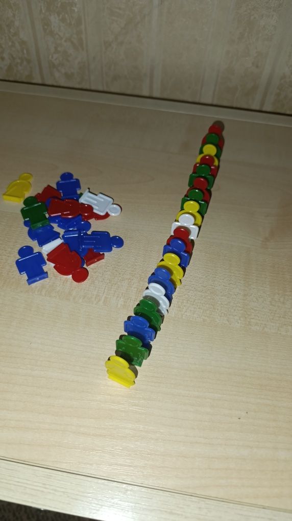 Игра  человечки в ряд
