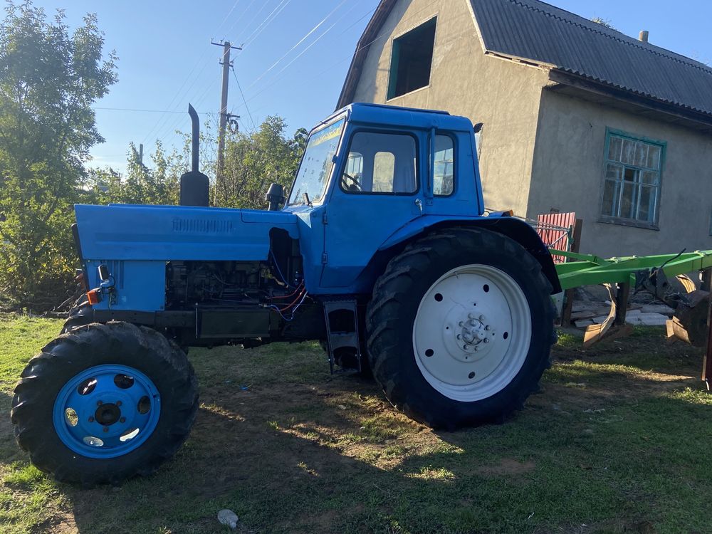 МТЗ 82/MTZ 82 з плугом аля-Бомет 3-35