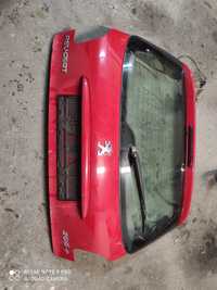 Peugeot 206 plus klapa tylna kompletna