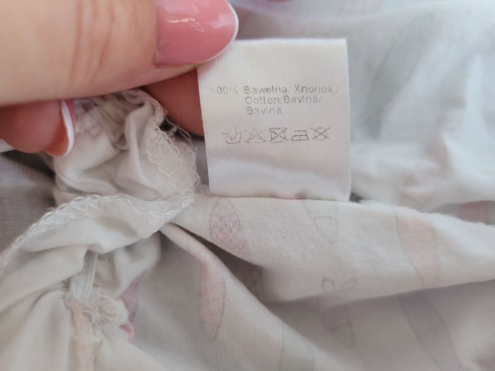 Bawełniana czapeczka dla dzieci na lato r.50 cienka
