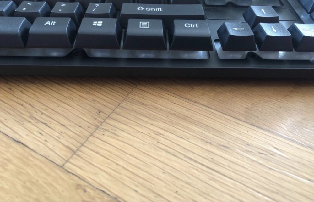 Klawiatura RGB podświetlenie