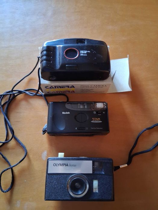 3 máquinas fotográficas antigas por apenas 40 euros