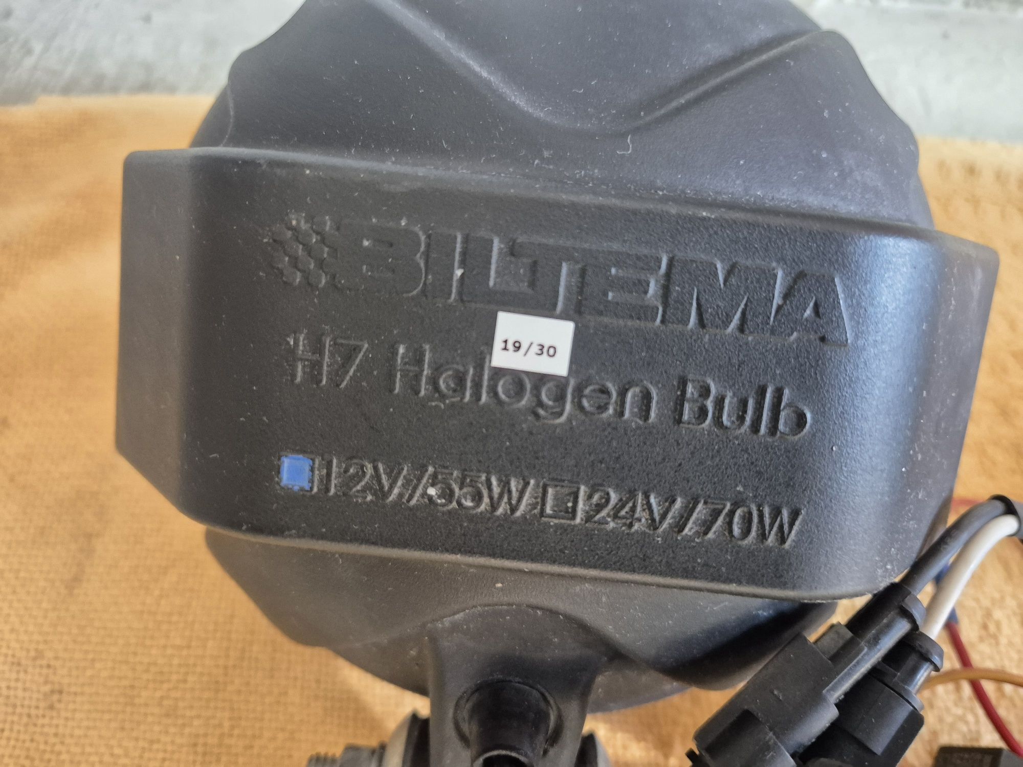 Halogeny Dalekosiężne Xenony Biltema Bulb H7 12V/24V Homologacja EU