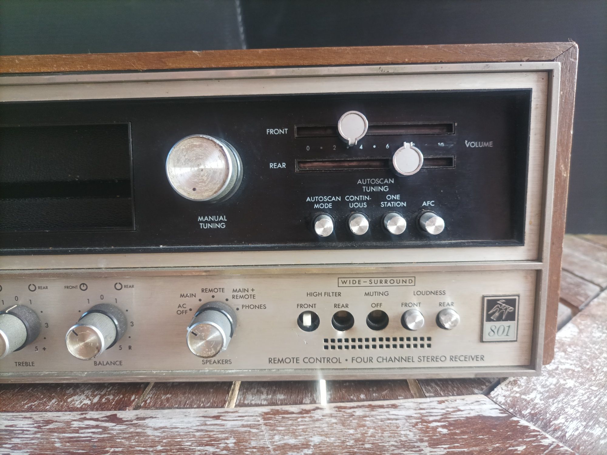 Fisher Wide Surround 801 Stereo Receiver