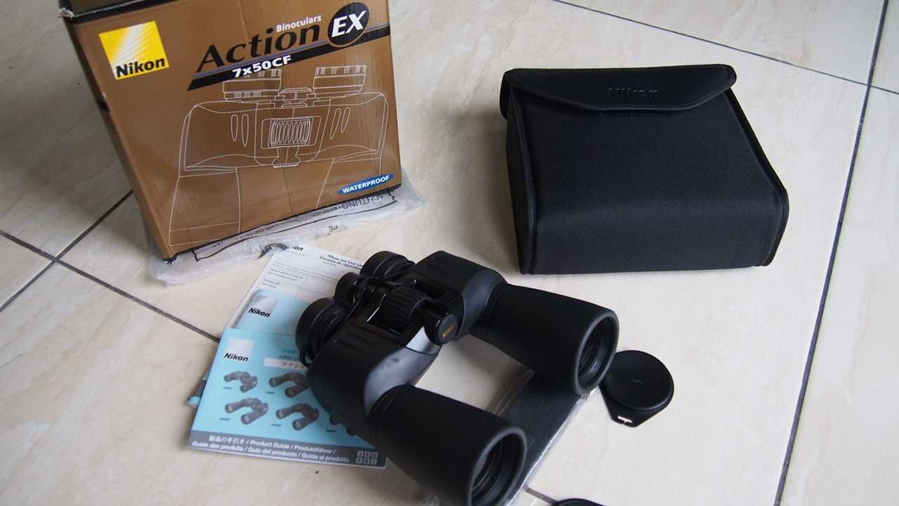 Lornetka NIKON ACTION EX 7X50 nieużywana okazja!