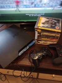 Konsola PlayStation 3 dwa pady gry