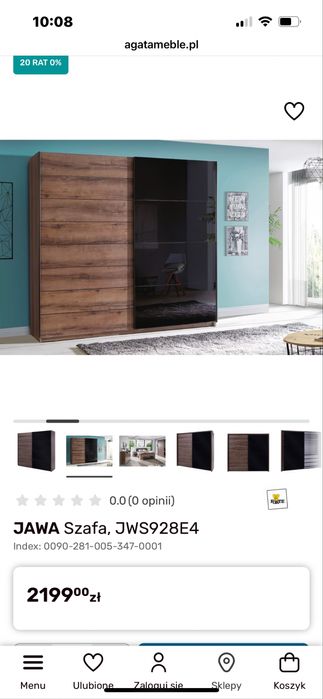 Szafa, drzwi przesuwne