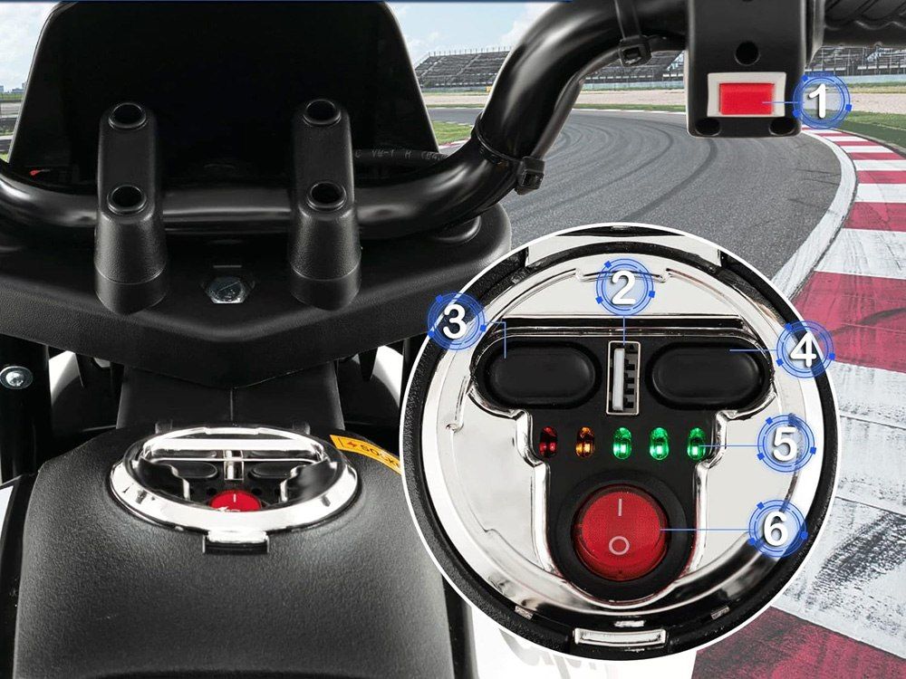 Motor na akumulator dla dziecka cross APRILIA RX125