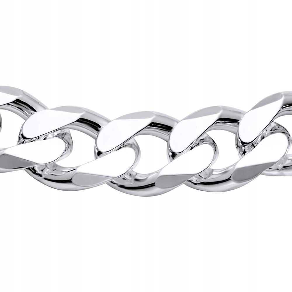 Srebrny Łańcuszek Męski SREBRO pr.925 WŁOSKI 5mm Łańcuch Diamentowany