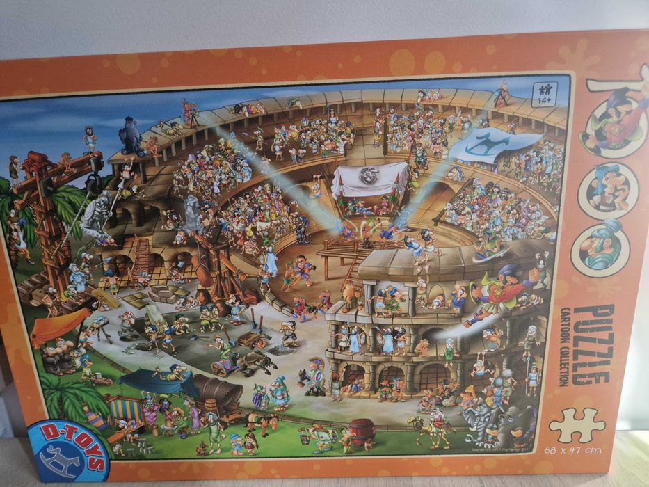 Puzzle D-TOYS Koloseum 1000 el.