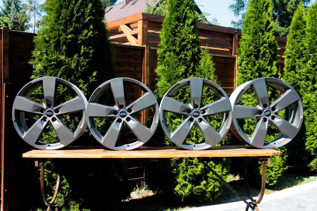5x112 20 cali AUDI A5 A7 A6 S6 A8 S8 Q5 Q7 Q8 BEZ RYS +czujniki grafit