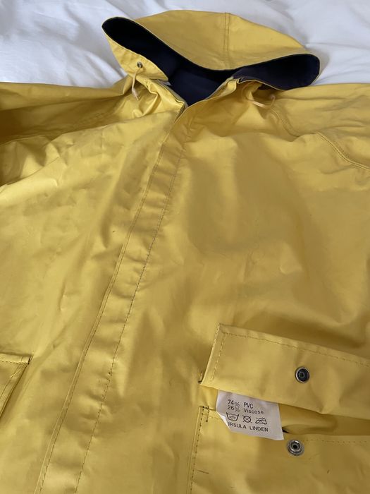 Płaszcz przeciwdeszczowy męski r.52 podgumowany