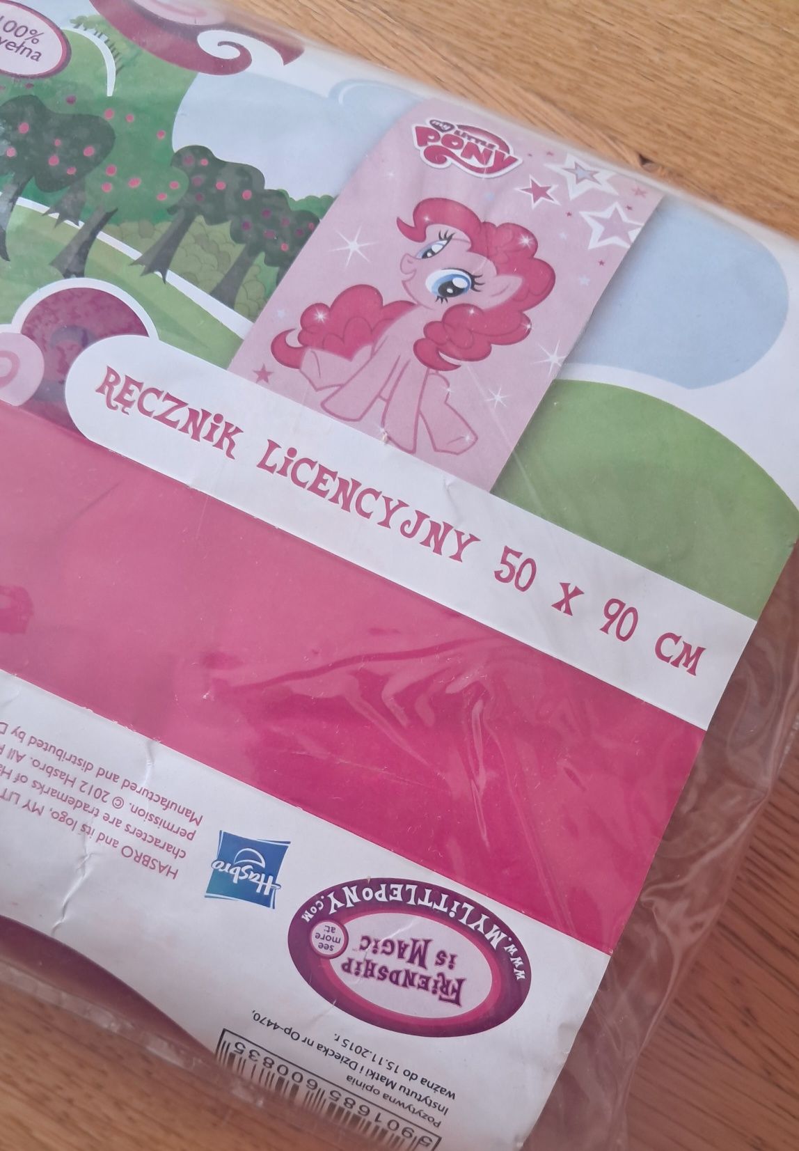 Ręcznik My Little Pony Pinkie Pie 50x90 cm – nowy, licencjonowany