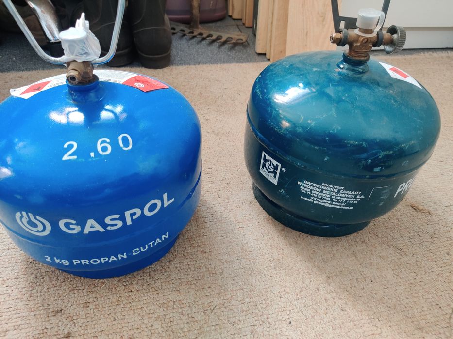 Butla gazowa turystyczna pełne