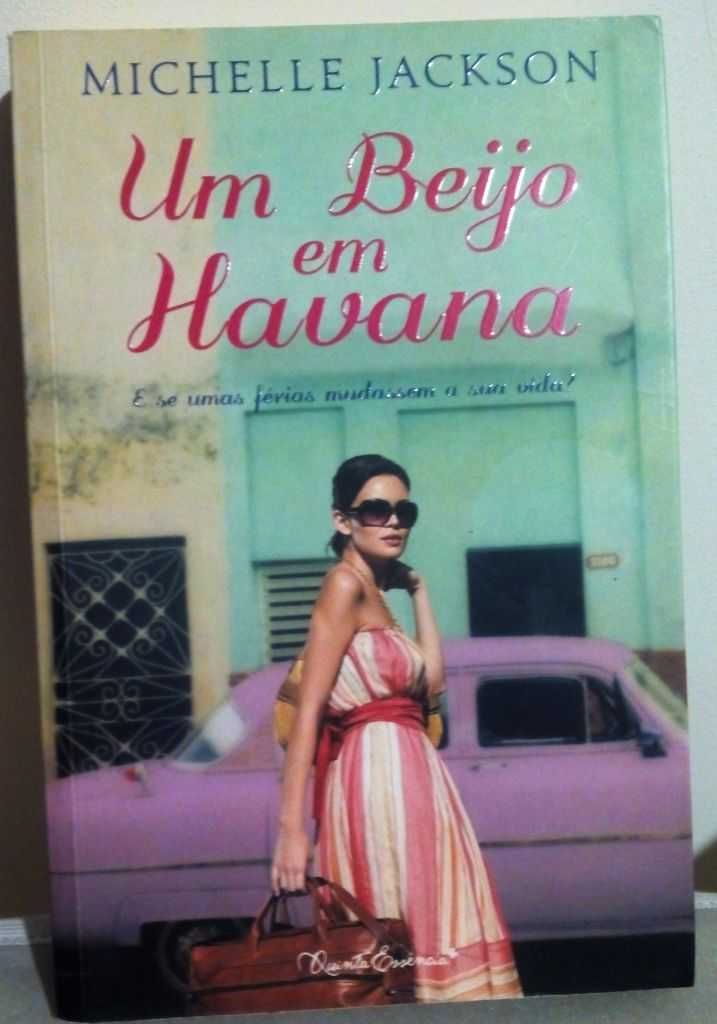 Livro Um Beijo em Havana, Michelle Jackson